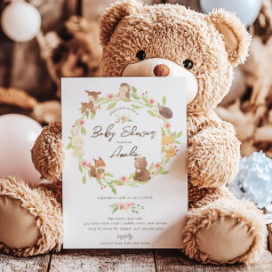 Enchanted Forest Baby Shower Invitation