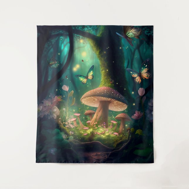 Enchanted Forest Backdrop Tapestry (Front)