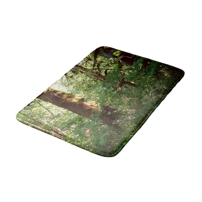 Enchanted Forest Bathroom Mat (Angled)