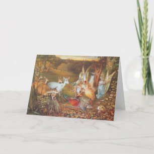 Enchanted Forest by artist John Anster Fitzgerald Card
