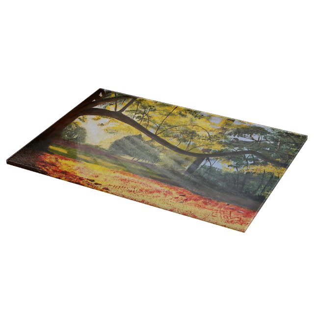 Enchanted Forest, by Gary Poling Cutting Board (Corner)