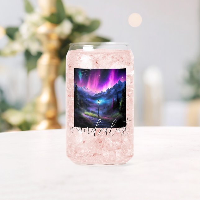 Enchanted Forest Can Glass (Insitu (Wedding))