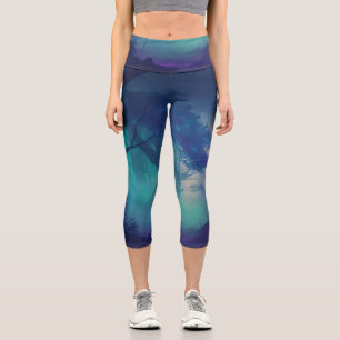 Enchanted Forest Capri Leggings