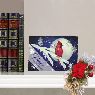 Enchanted Forest Cardinal Christmas Card
