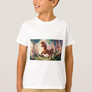 "Enchanted Forest Centaur: Mystical Elegance" T-Shirt