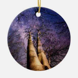 Enchanted Forest Ceramic Tree Decoration
