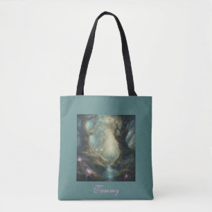 Enchanted Forest Cottagecore Summer Tote Bag