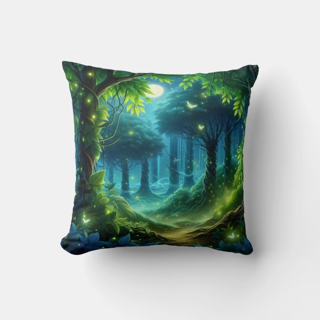 Enchanted Forest Design  Cushion (Front)