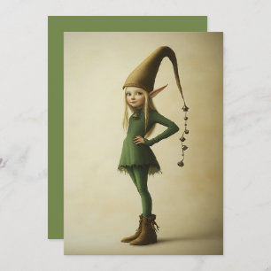 Enchanted Forest Elf Invitation