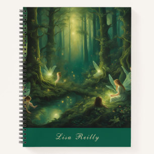 Enchanted Forest Fairies Notebook