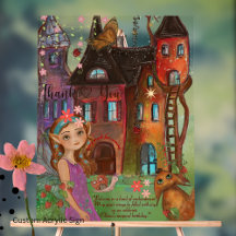 Enchanted Forest Fairy 1st Birthday Custom