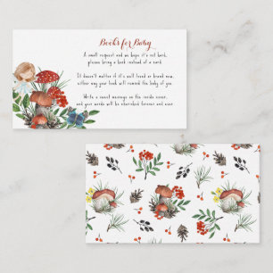 Enchanted Forest Fairy Book Request Enclosure Card