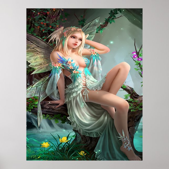Enchanted Forest Fairy Whisper Poster (Front)