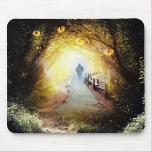 Enchanted Forest Fantasy Art Mouse Pad