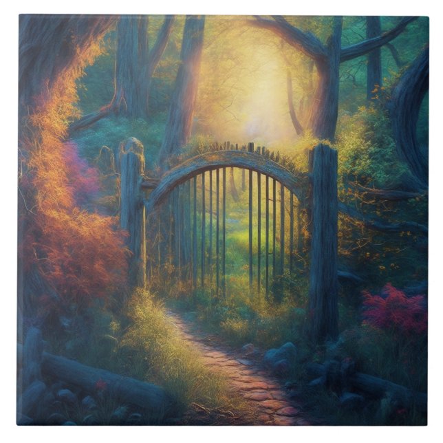 Enchanted Forest Garden |   Tile (Front)