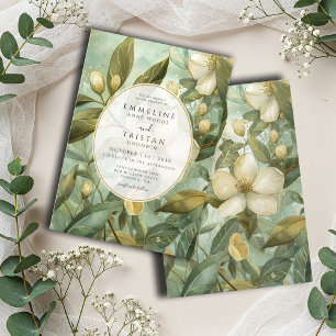 Enchanted Forest Garden Wedding Invitation