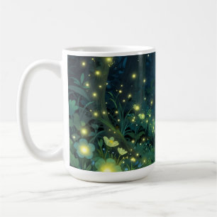 Enchanted Forest Glow Magical Night Coffee Mug