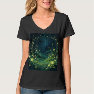 Enchanted Forest Glow Magical Night T-Shirt