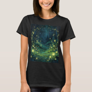 Enchanted Forest Glow Magical Night T-Shirt