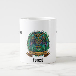 Enchanted Forest Guardian Large Coffee Mug