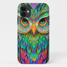 Enchanted Forest Guardian: Owl iPhone Cover"