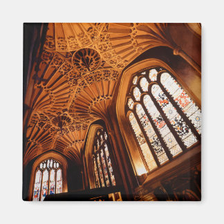 "Enchanted Forest" Interior Church Watercolor Magnet