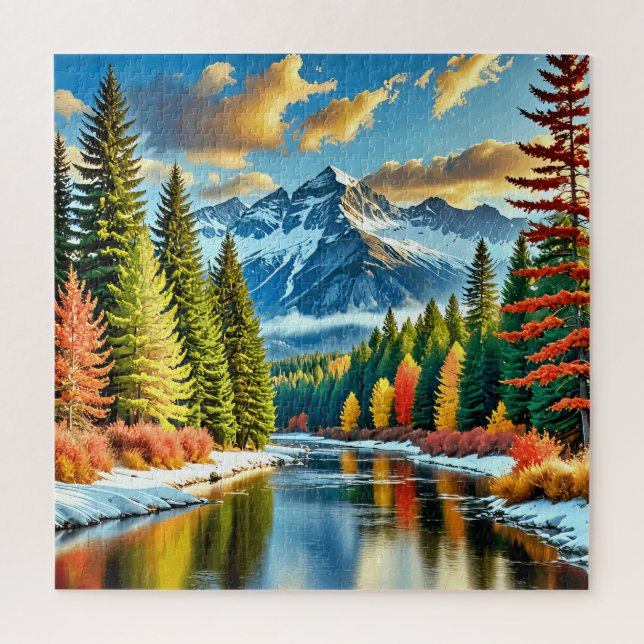 Enchanted Forest  Jigsaw Puzzle (Vertical)