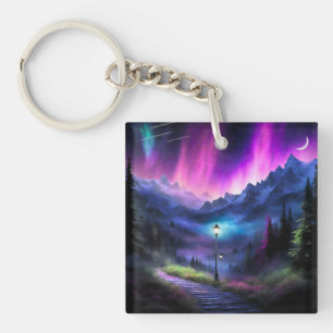 Enchanted Forest Key Ring