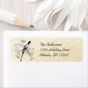 Enchanted Forest Love Bird Wedding