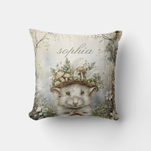 Enchanted Forest Magical Mouse Personalised Cushion