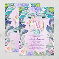 Enchanted Forest Magical Unicorn Baby Shower