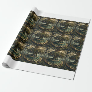 Enchanted Forest Matte Wrapping Paper