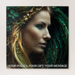 Enchanted Forest Muse Jigsaw Puzzle