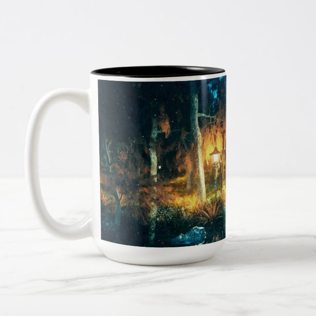 Enchanted Forest Night Mug (Left)