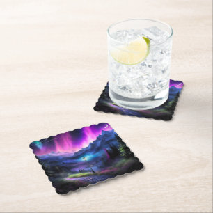 Enchanted Forest Paper Coaster