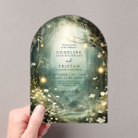 Enchanted Forest Path Flowers Wedding Arch