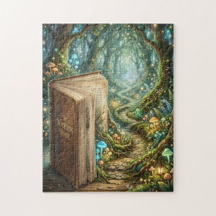 Enchanted Forest Path Jigsaw Puzzle