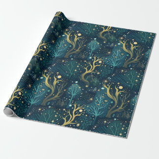 Enchanted Forest Pattern Wrapping Paper