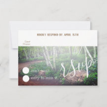 Enchanted Forest RSVP Card