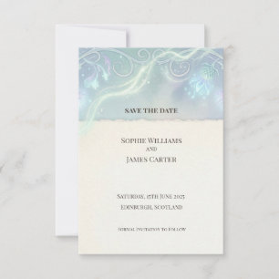 Enchanted Forest Save the Date Card