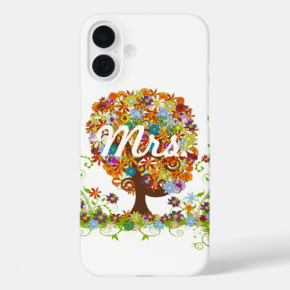Enchanted Forest Side Branch Wedding iPhone 16 Plus Case