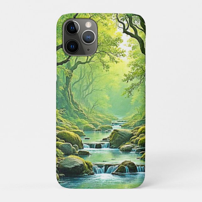 Enchanted Forest Stream Design Case-Mate iPhone Case (Back)