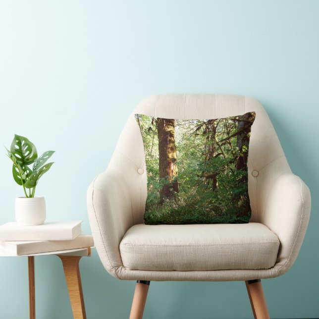 Enchanted Forest Throw Pillow (Chair)