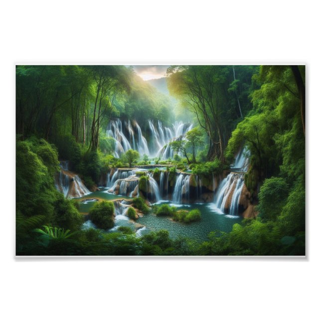 Enchanted Forest Tree Poster Design  (Front)