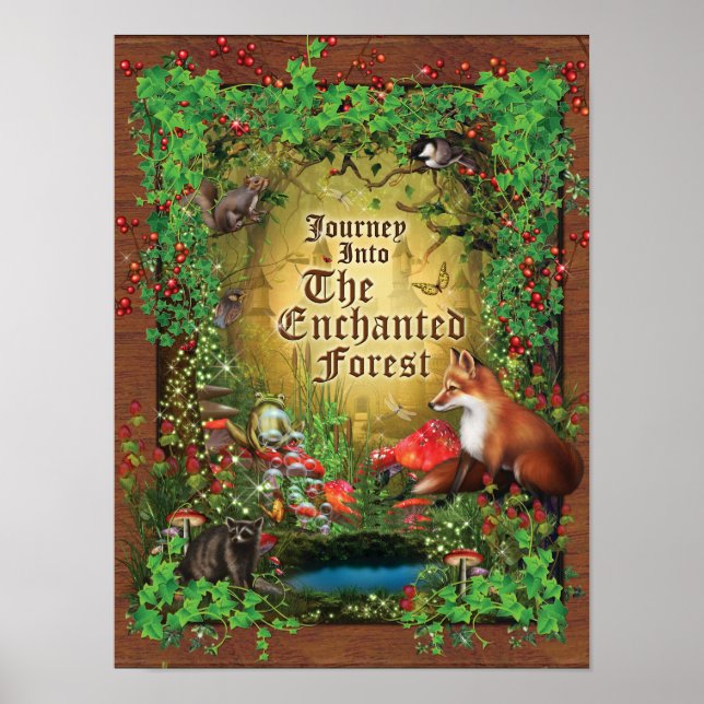 Enchanted Forest Wall Decor (Front)