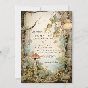 Enchanted Forest Wedding Invitation