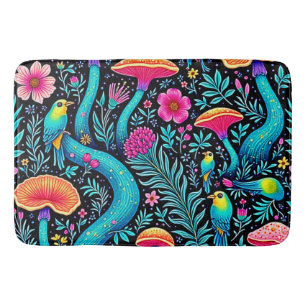 Enchanted Forest Whimsical Dream Design Bath Mat