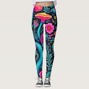 Enchanted Forest Whimsical Dream Design Leggings