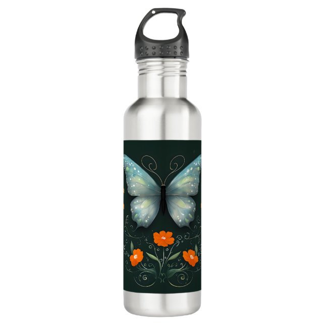 Enchanted Garden 710 Ml Water Bottle (Front)