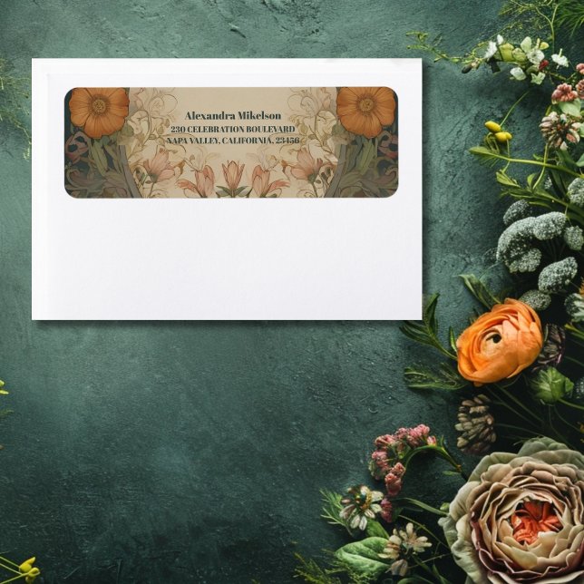Enchanted Garden Art Nouveau Bridal Shower  (Creator Uploaded)